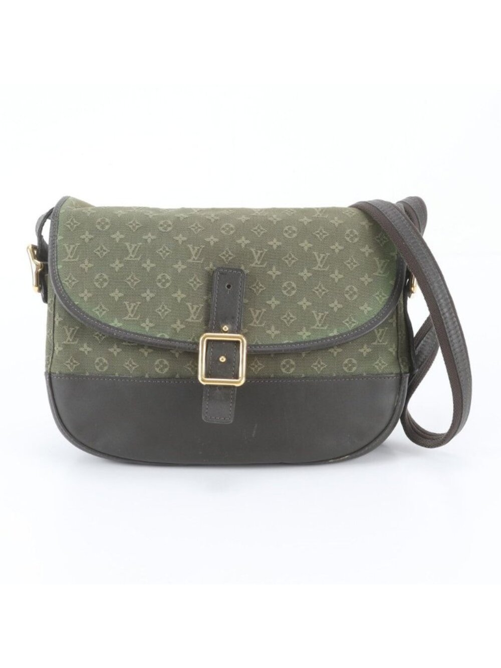 Louis Vuitton Monogram Mini Belanger Khaki Shoulder Bag
